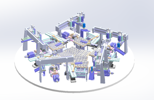 自动入脚打叉机